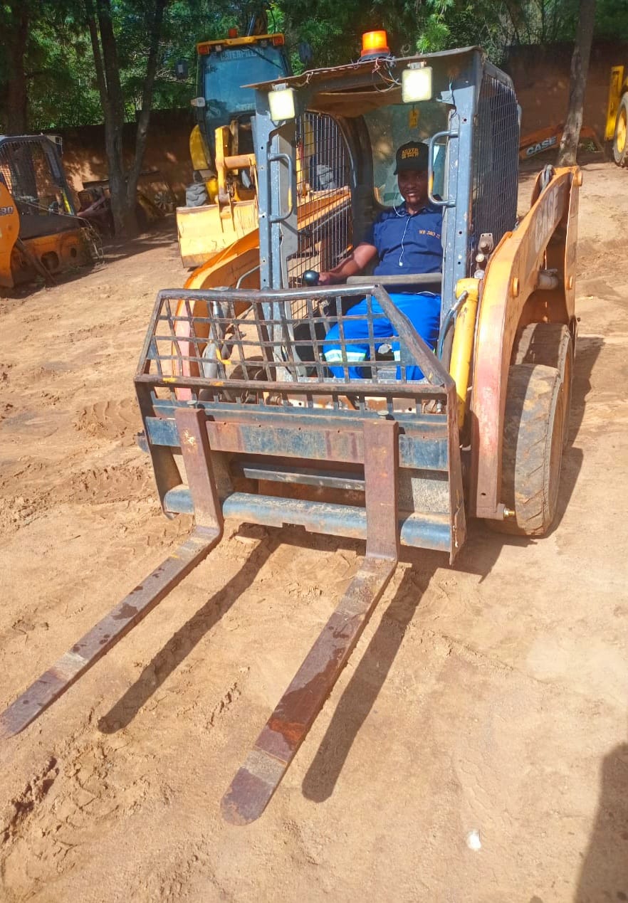 Bobcat Loader side view